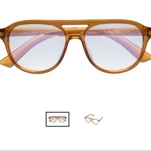 The Book Club blue light glasses